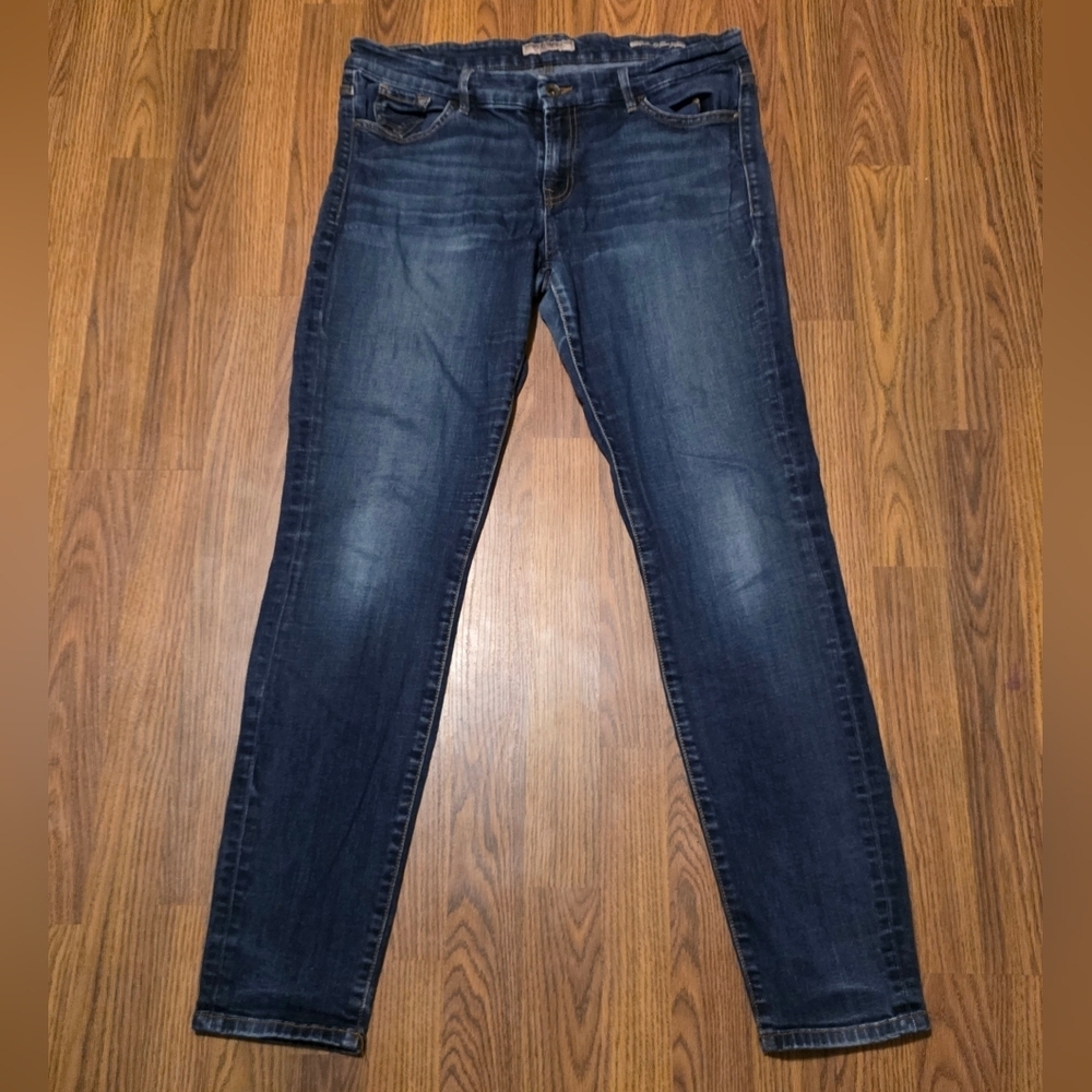 GUESS Curvy Sophia Women’s 32 Skinny Blue Denim Jeans D57